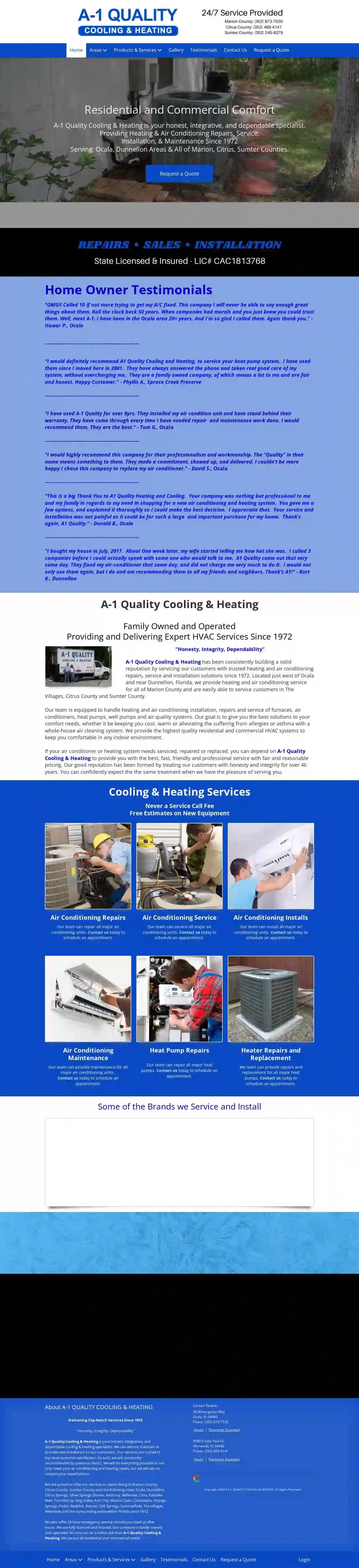 A-1 Quality Cooling & Heating