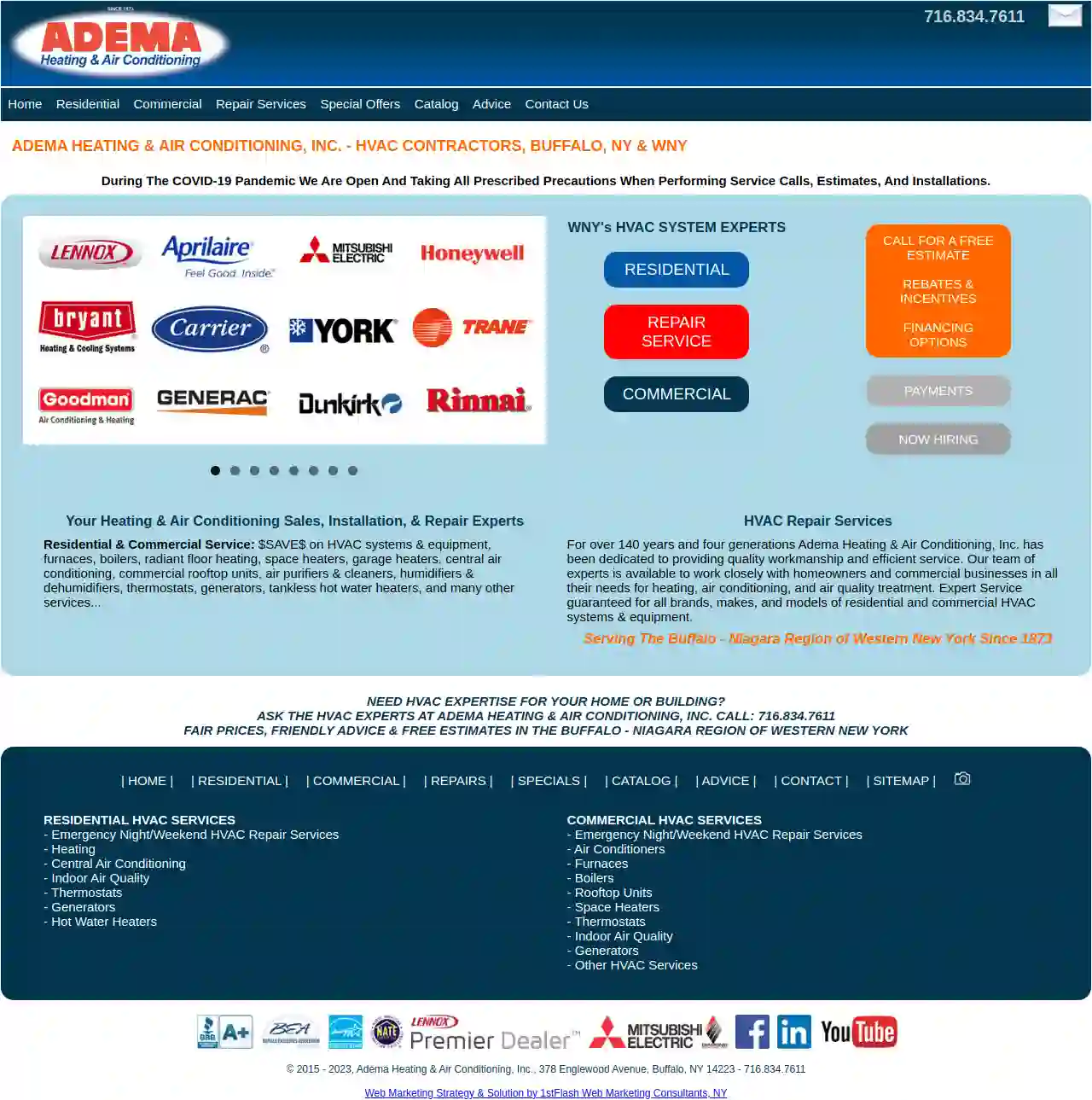 Adema Heating & Air Conditioning Inc