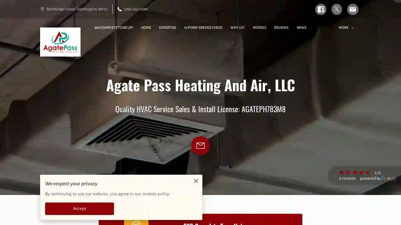 Agate Pass Heating And Air, LLC