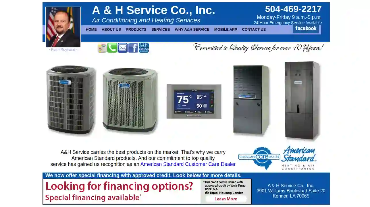 A & H Service Co. Inc.