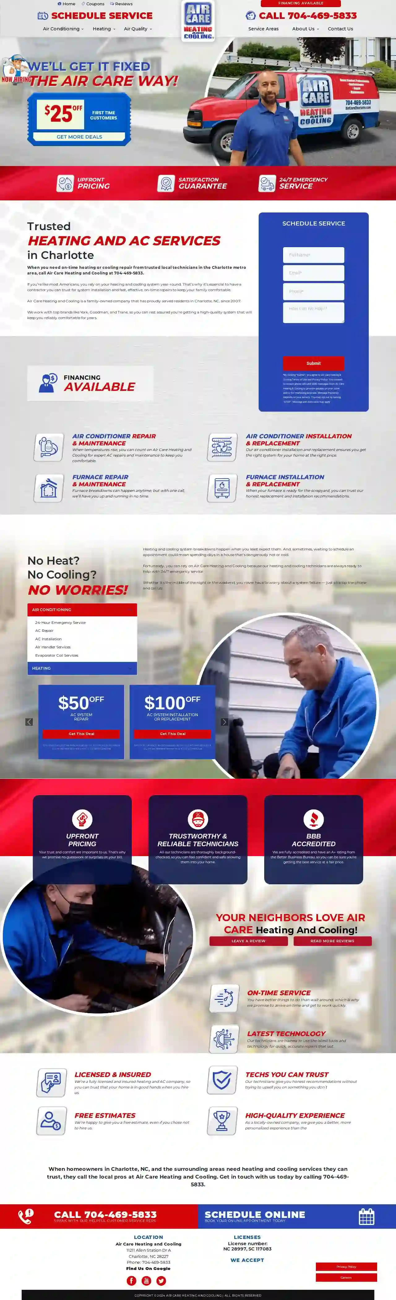 Air Care Heating and Cooling