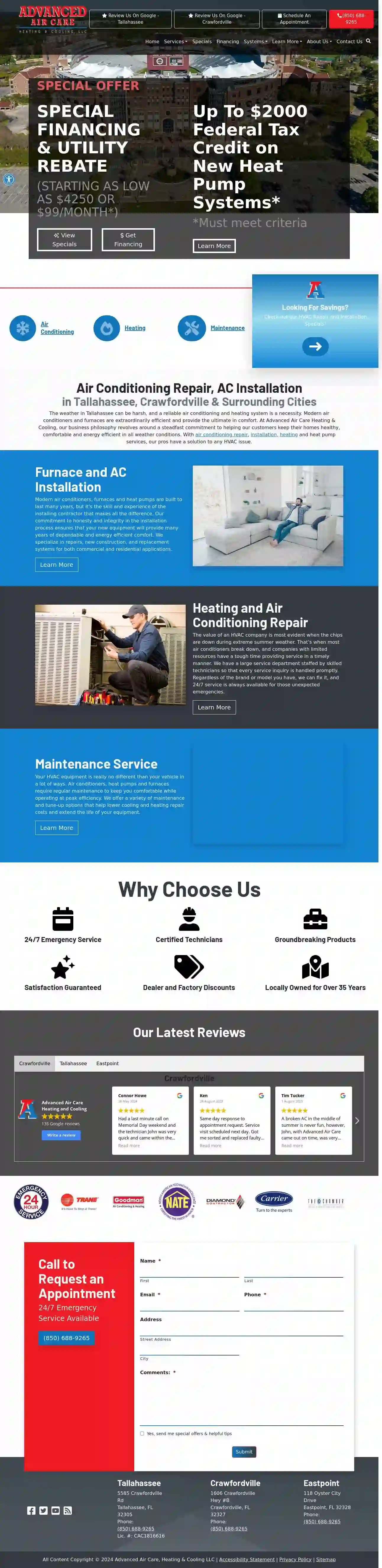 Advanced Air Care Heating and Cooling