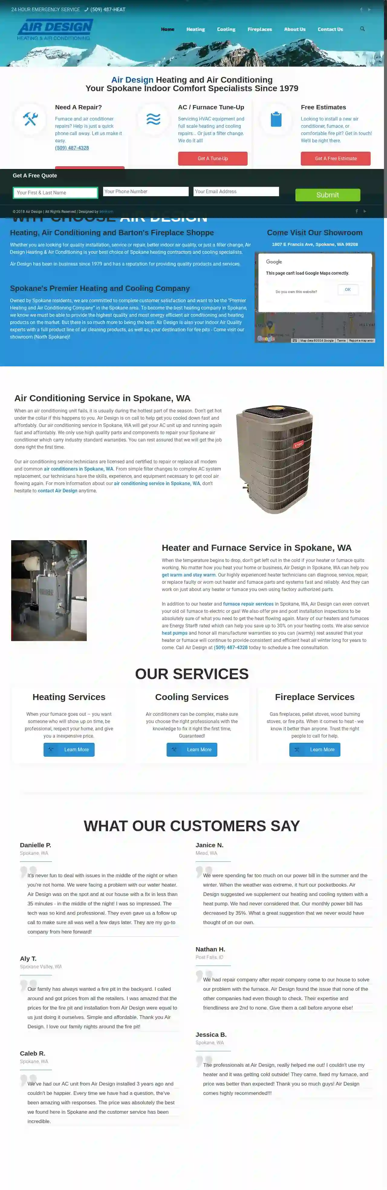 Air Design Heating & Air Conditioning