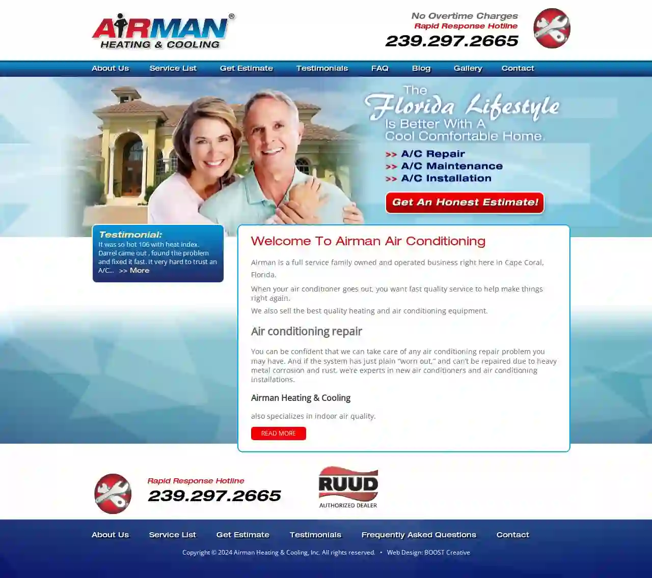 Airman Heating & Cooling Inc