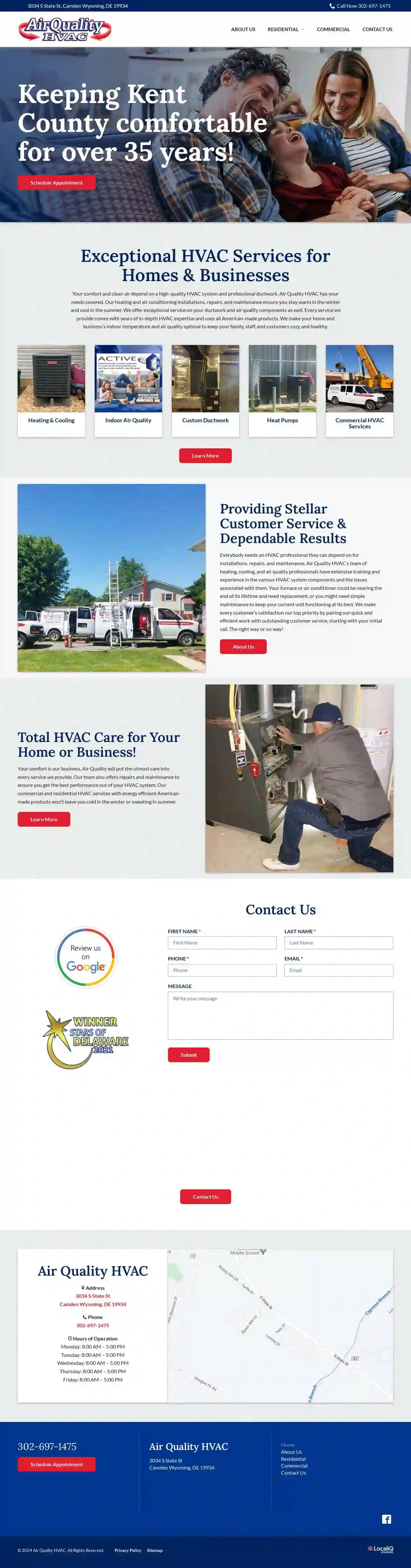 Air Quality HVAC Services Inc.