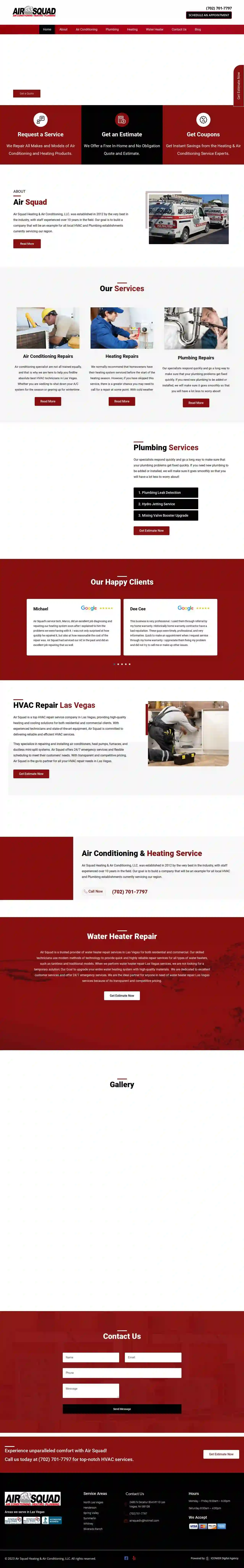 Air Squad - Air Conditioning - Heating - Plumbing