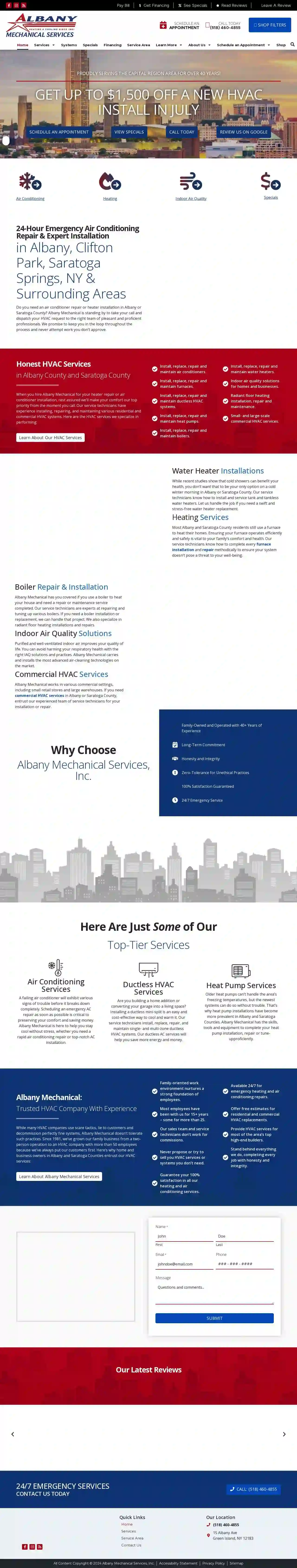 Albany Mechanical Services Inc.