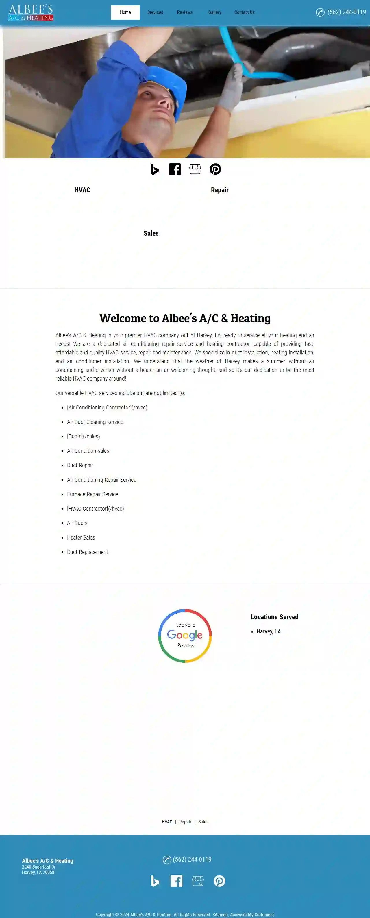 Albee's A/C & Heating, LLC