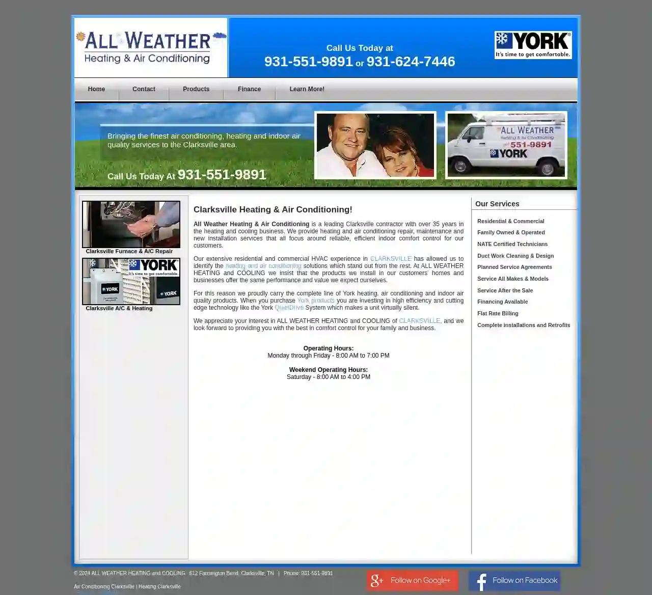 All Weather Heating & Air Conditioning