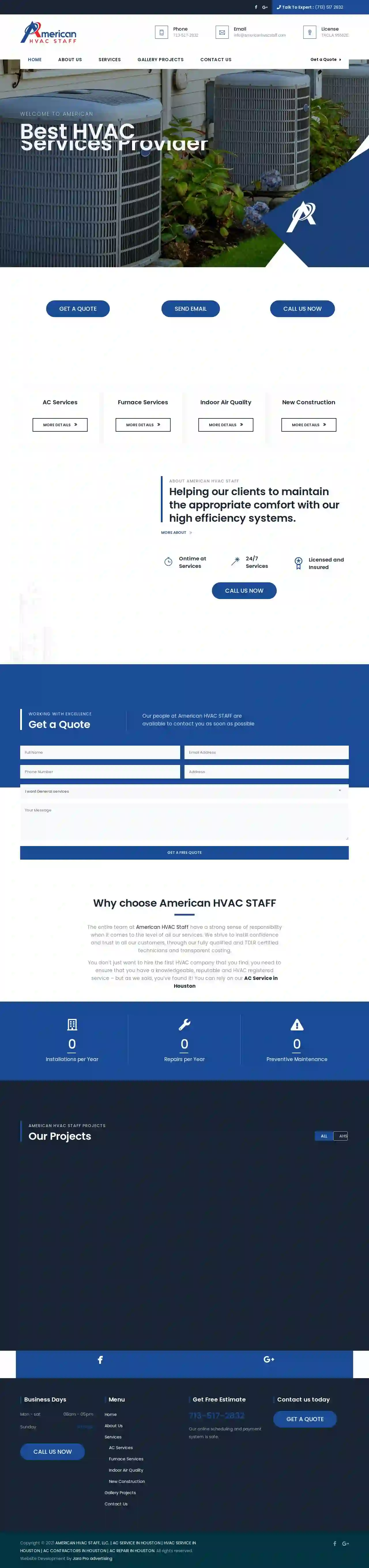 American HVAC Staff LLC