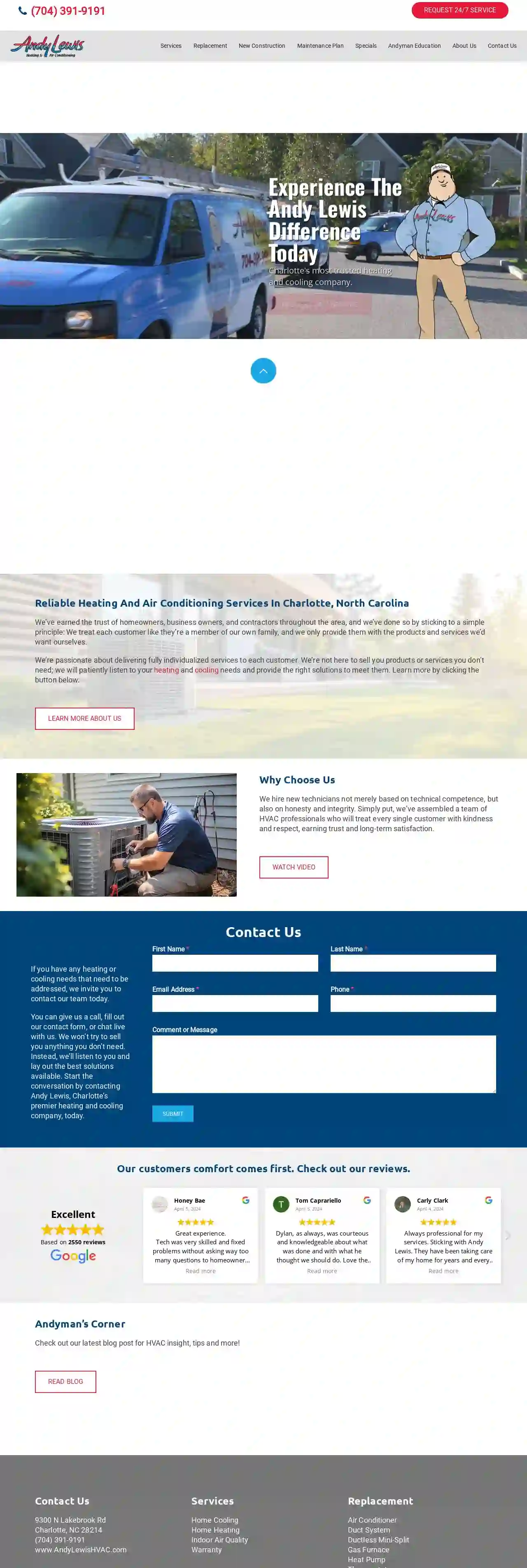 Andy Lewis Heating & Air Conditioning