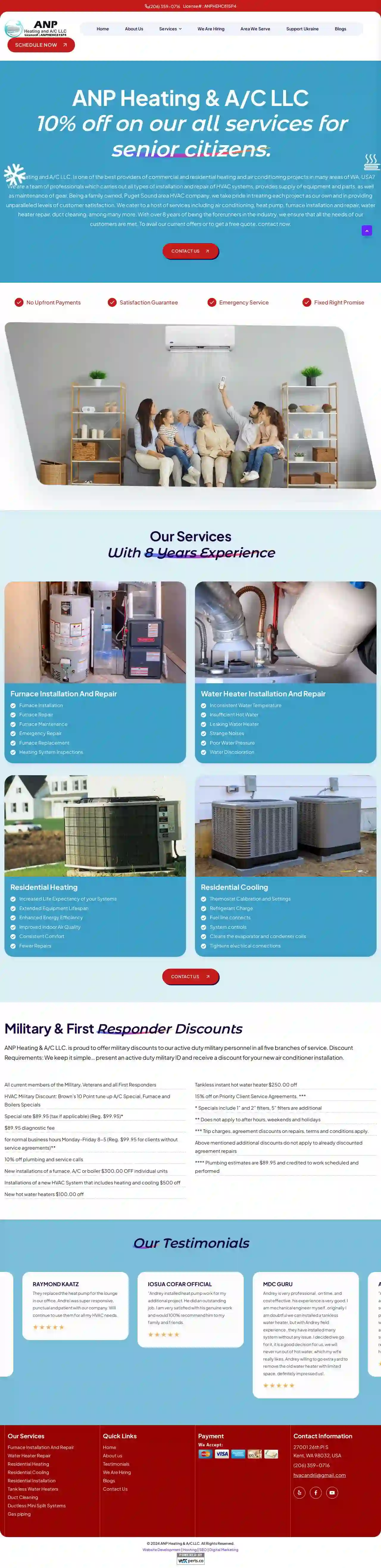 ANP Heating & A&C LLC