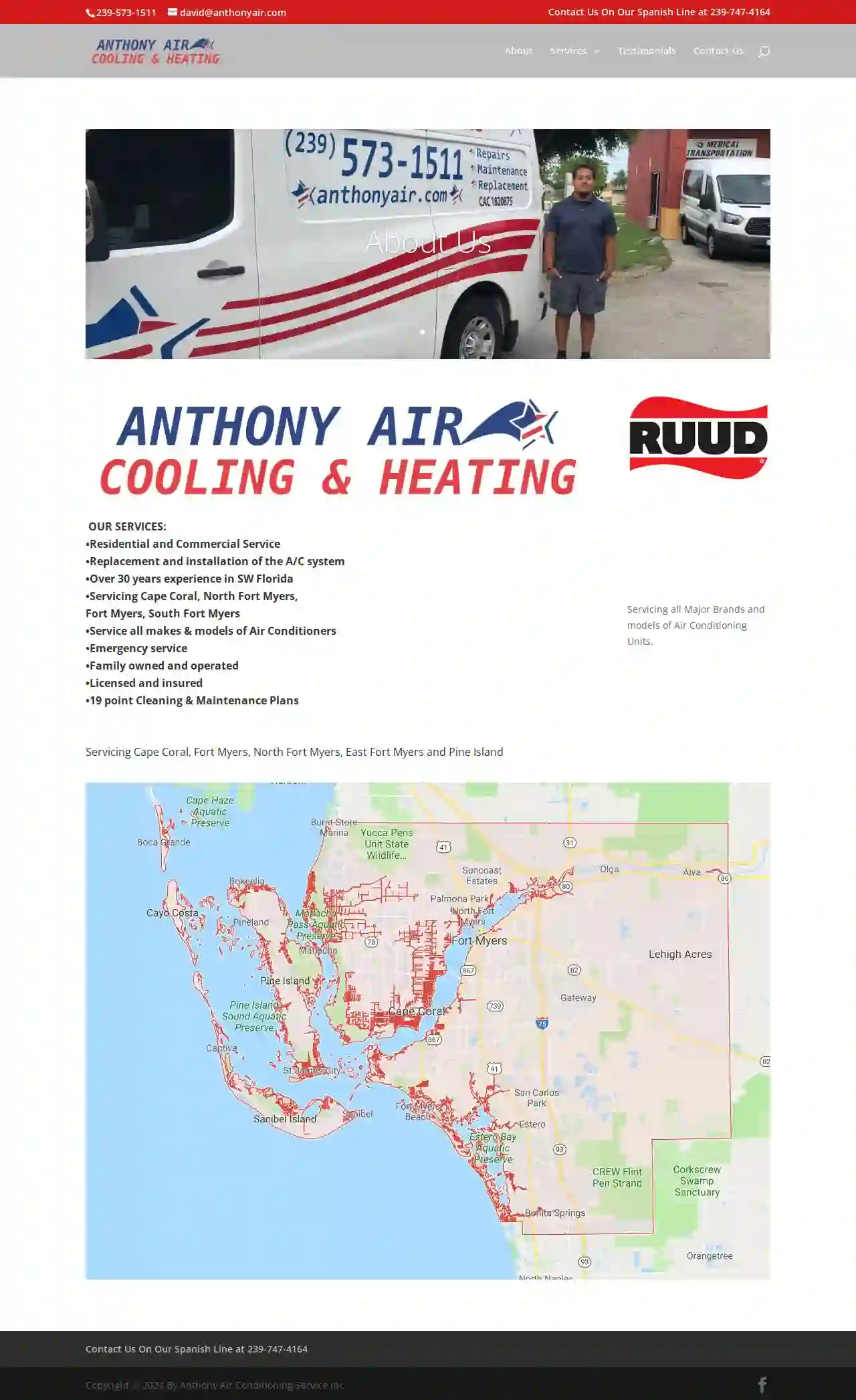 Anthony Air Conditioning Services