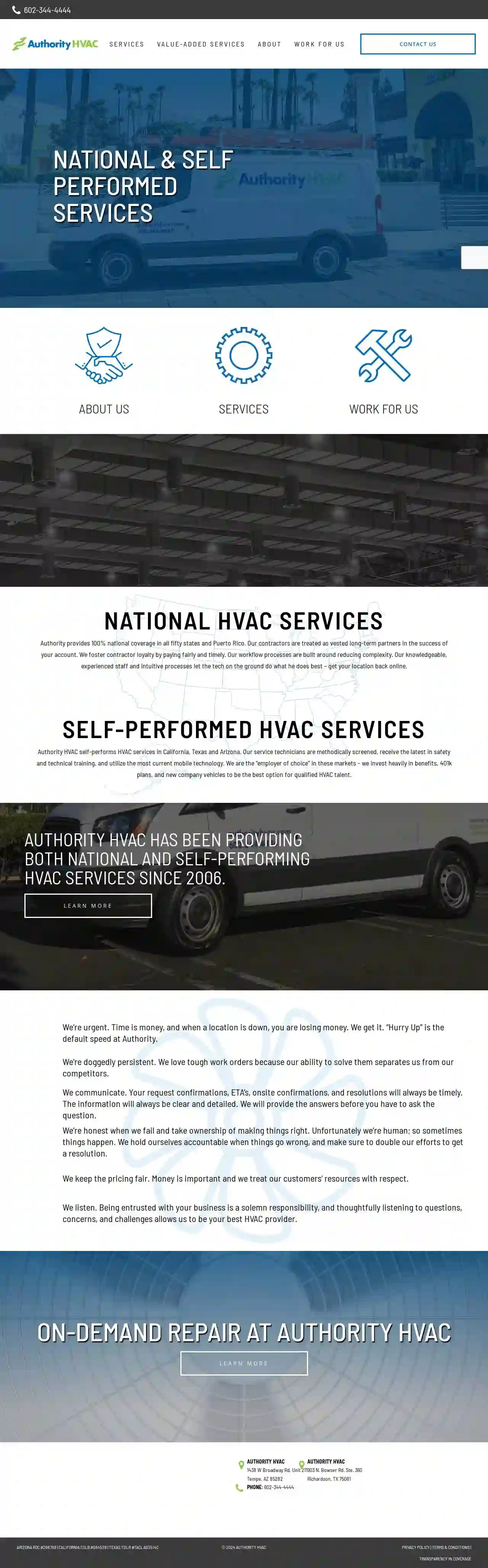 Authority HVAC