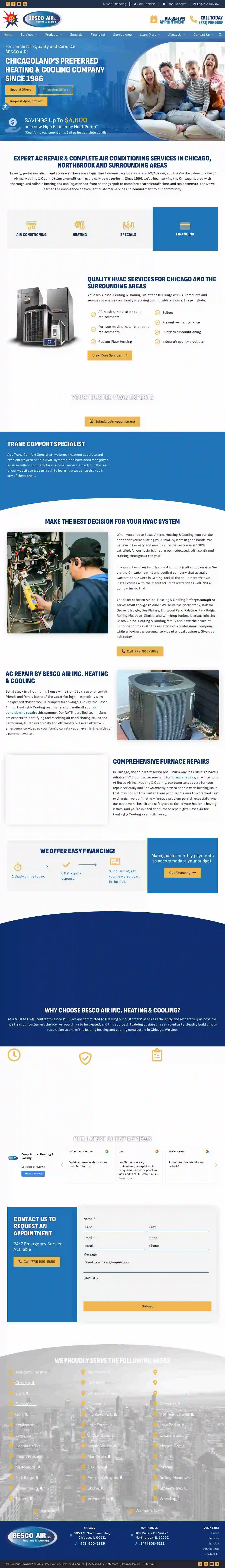 Besco Air Inc. Heating & Cooling