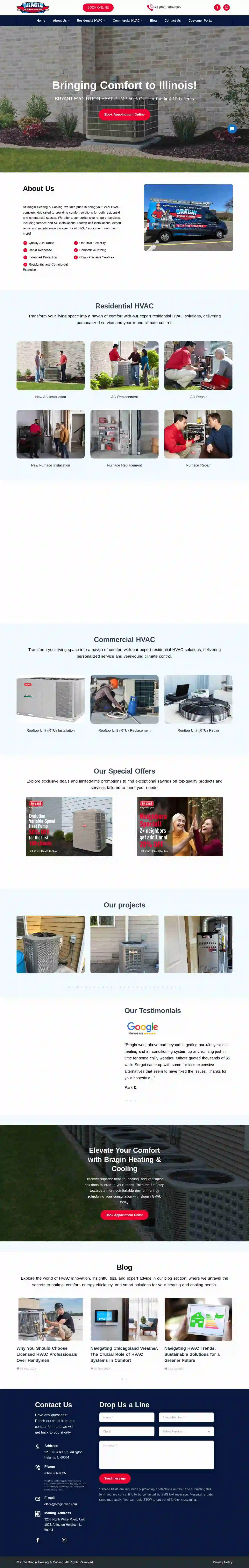 BRAGIN Heating & Cooling