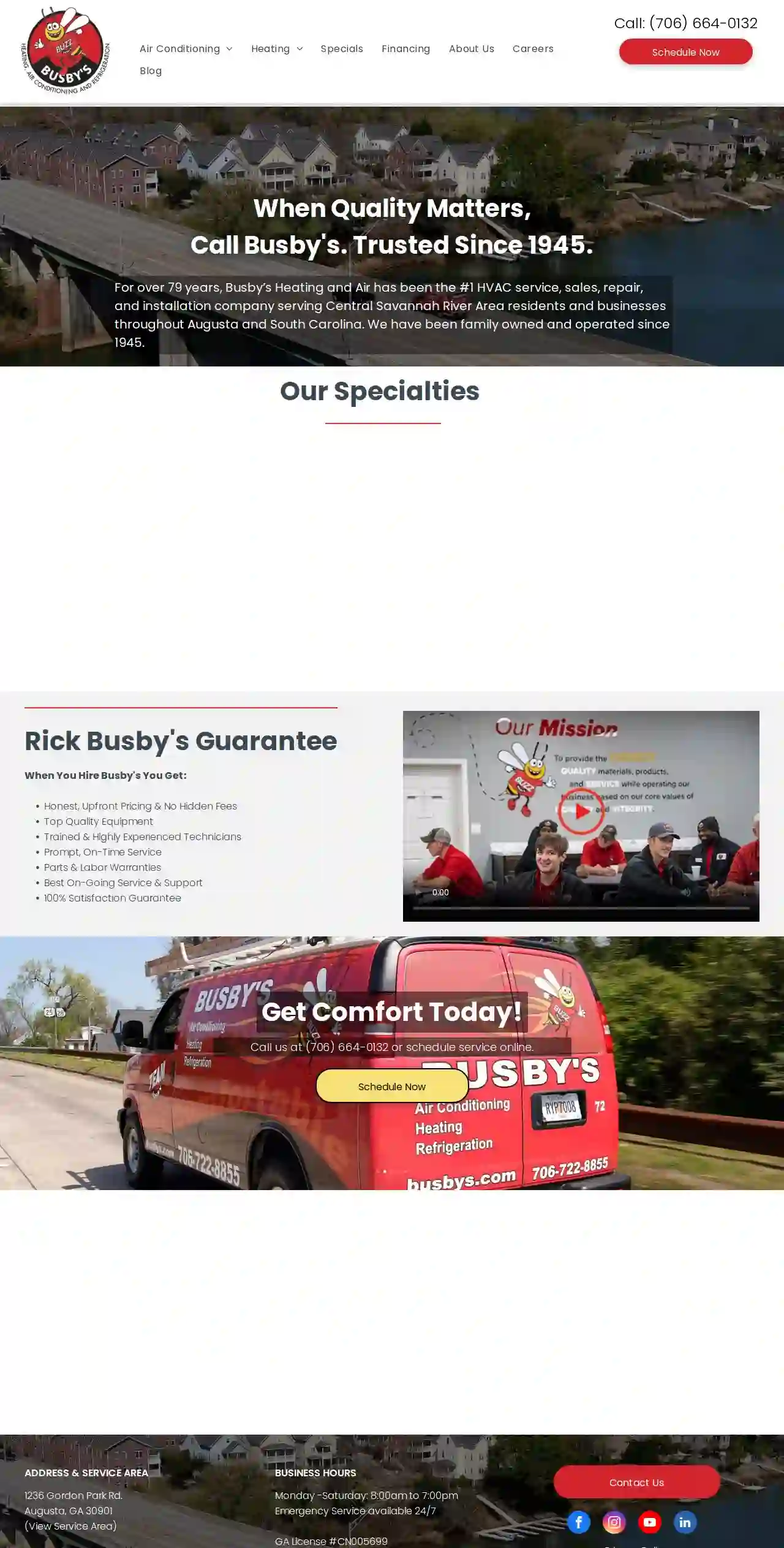 Busby's Heating & Air Conditioning