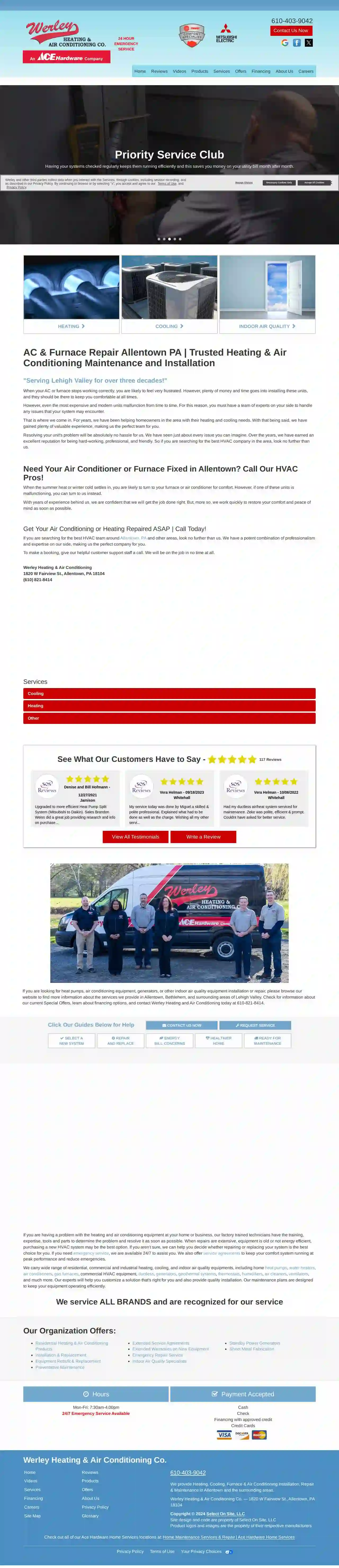 Werley Heating & Air Conditioning