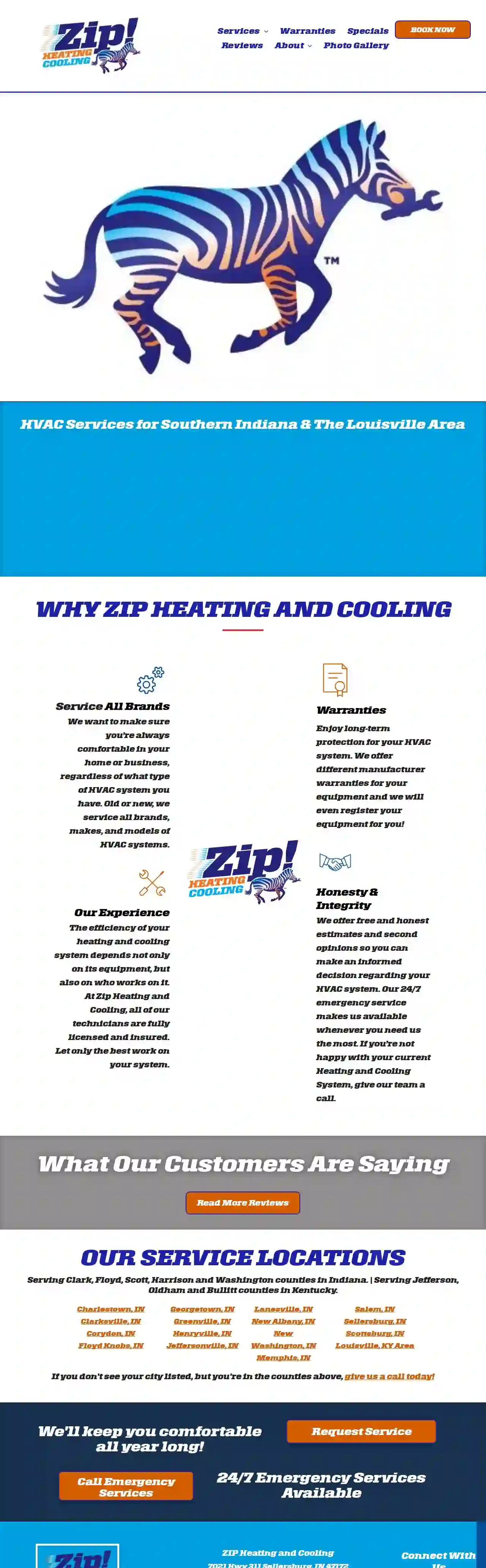 Zip Heating and Cooling