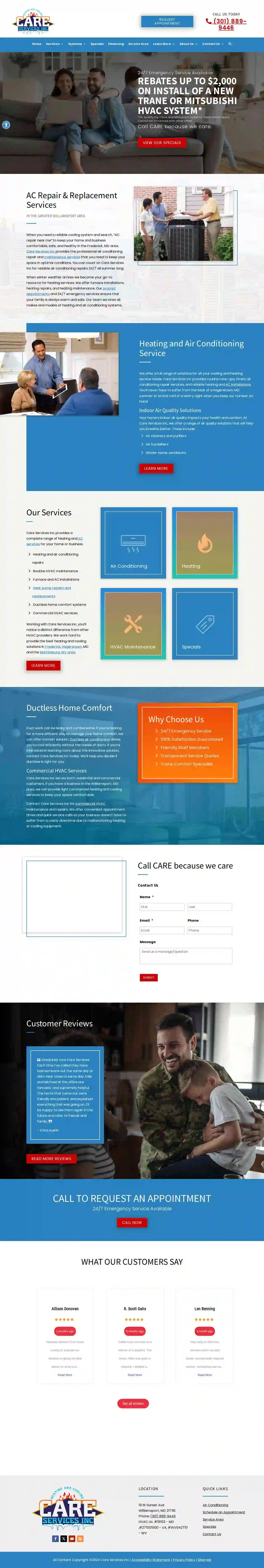 Care Services Inc