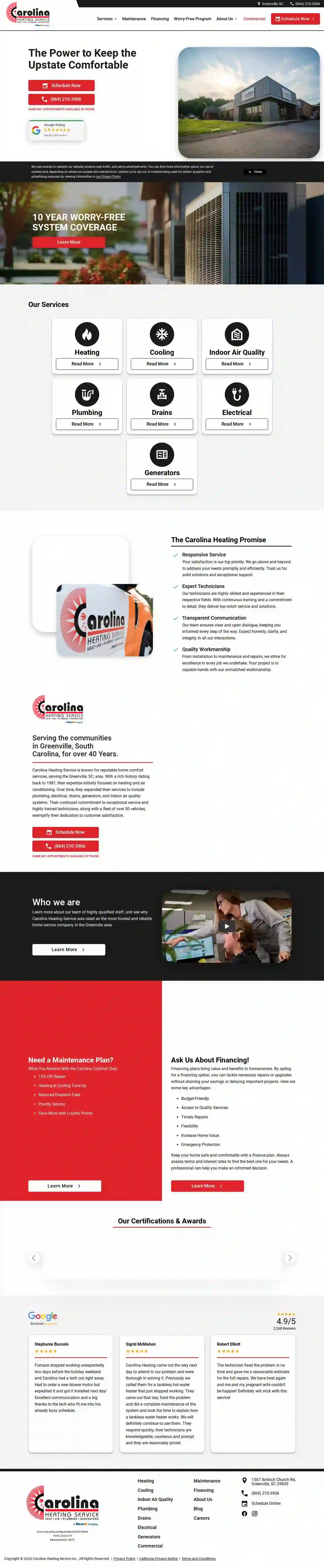 Carolina Heating Service