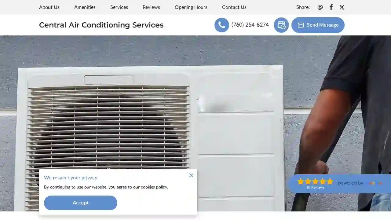 Central Air Conditioning Services