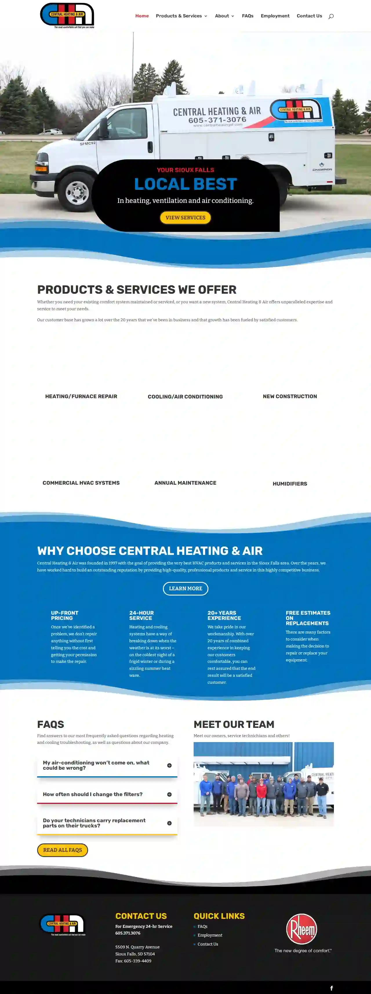 Central Heating & Air