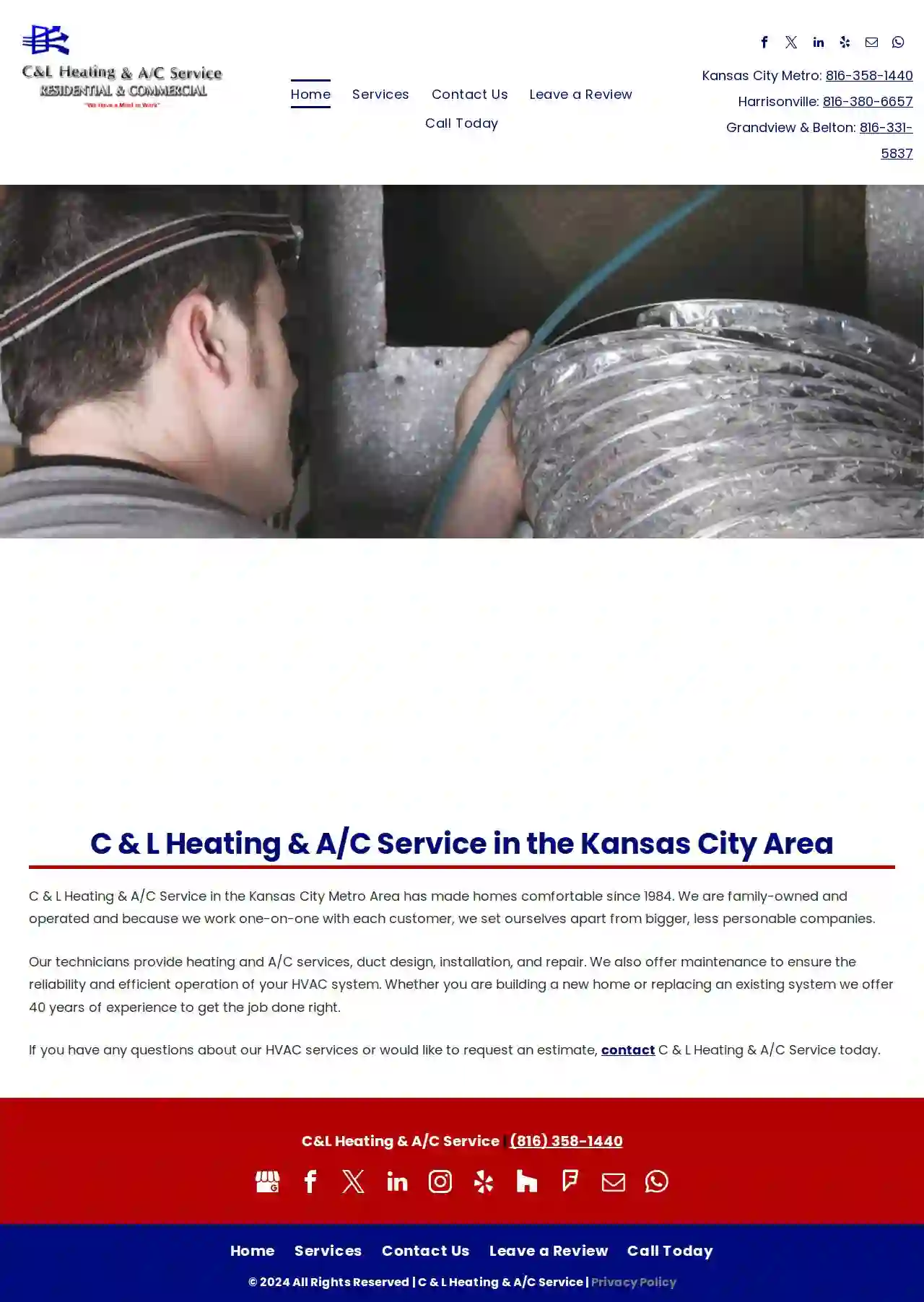 C & L Heating & A/C Service