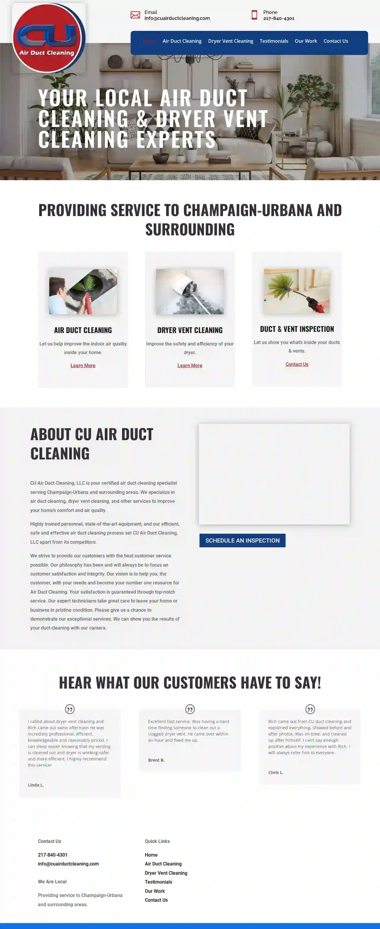 CU Air Duct Cleaning