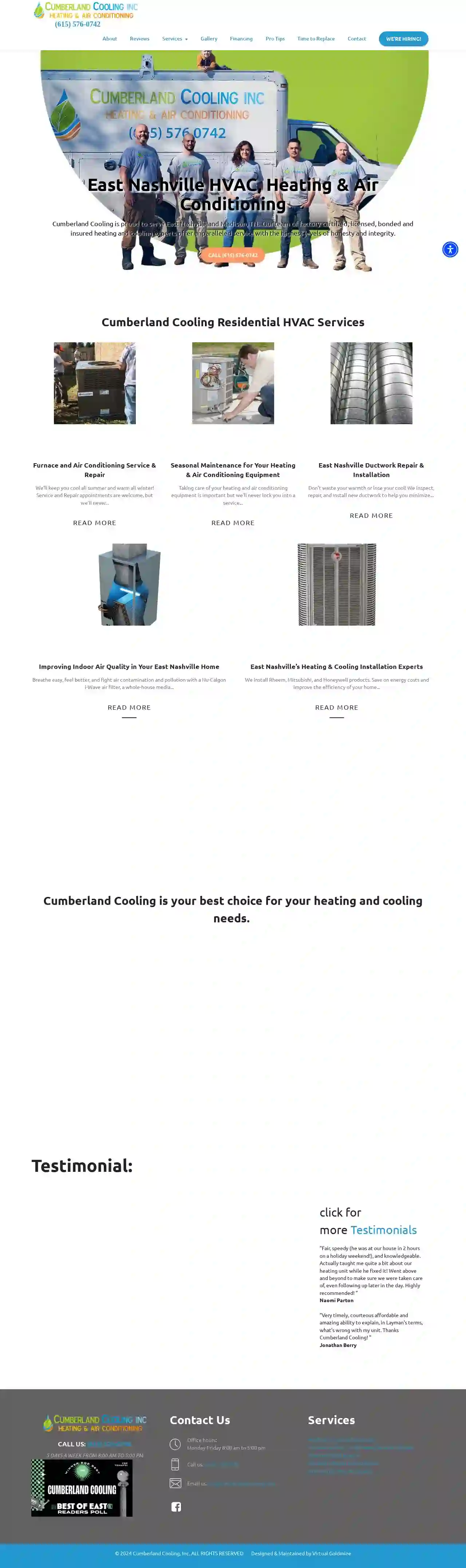 Cumberland Cooling, Inc