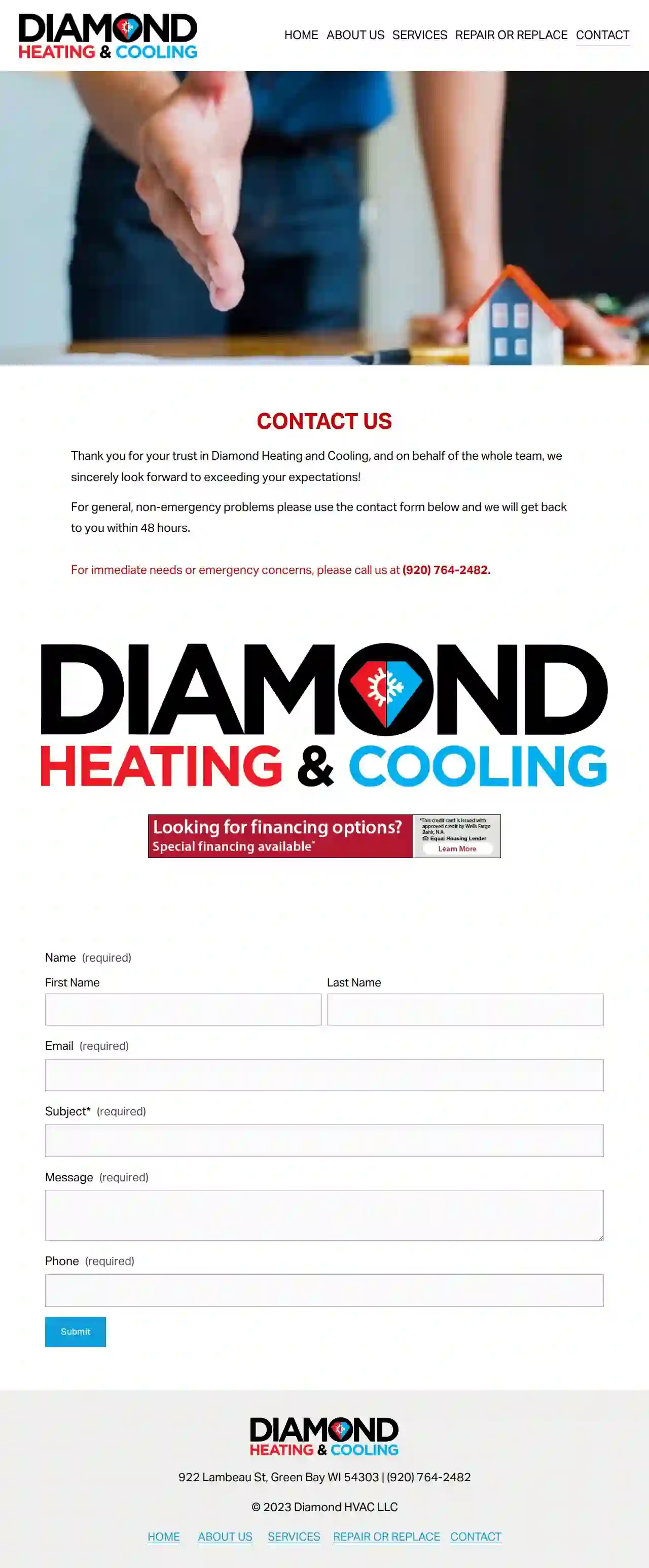 Diamond Heating & Cooling