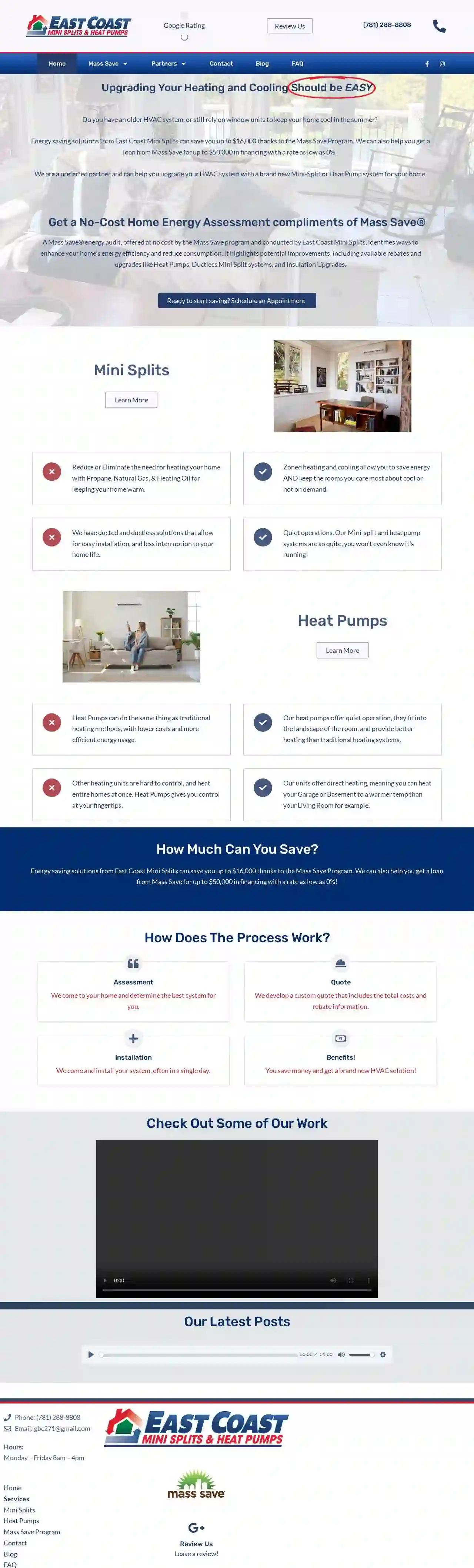 East Coast Mini Splits & Heat Pumps