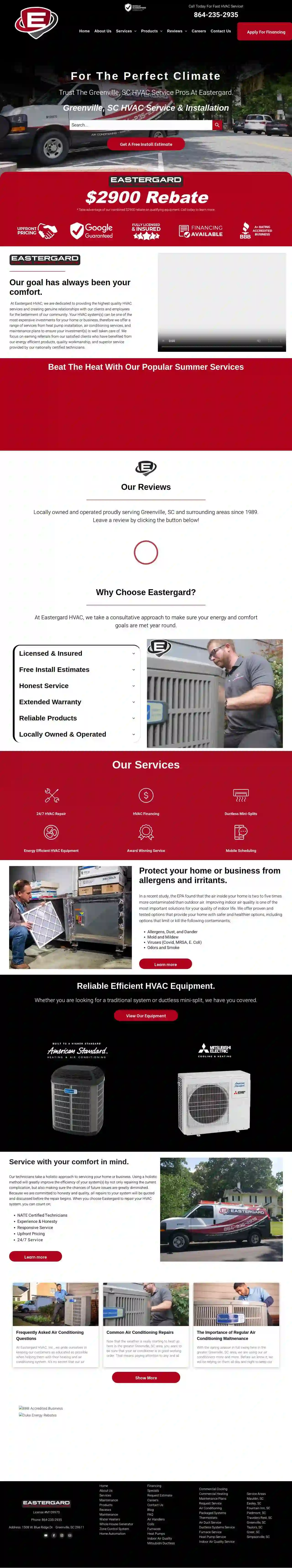 Eastergard HVAC, Inc.