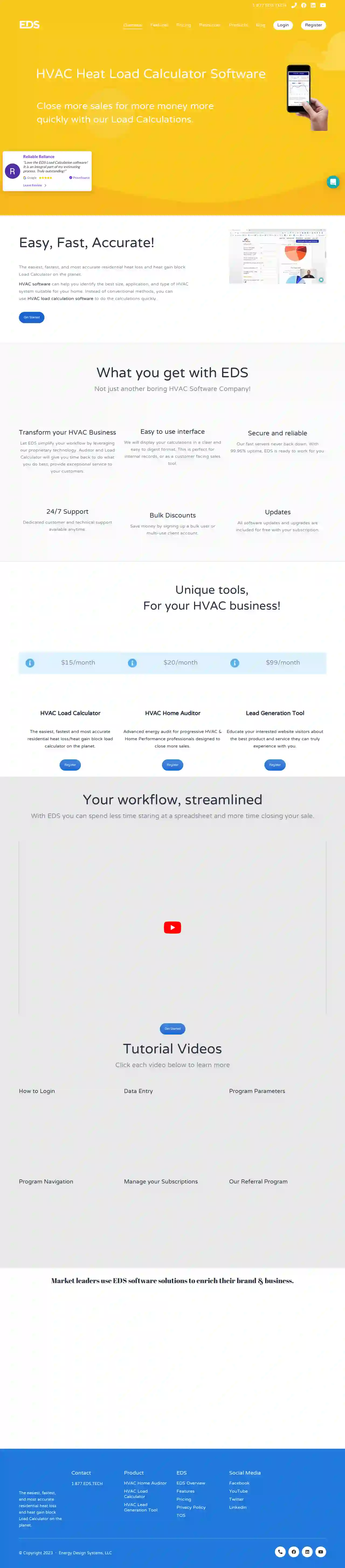 Energy Design Systems, LLC - HVAC Load Calculation Software, Home Energy Audits