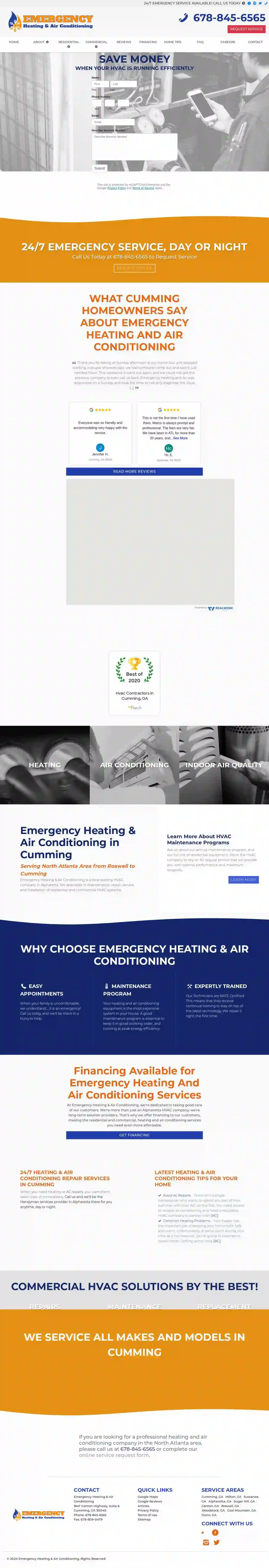 Emergency Heating and Air Conditioning