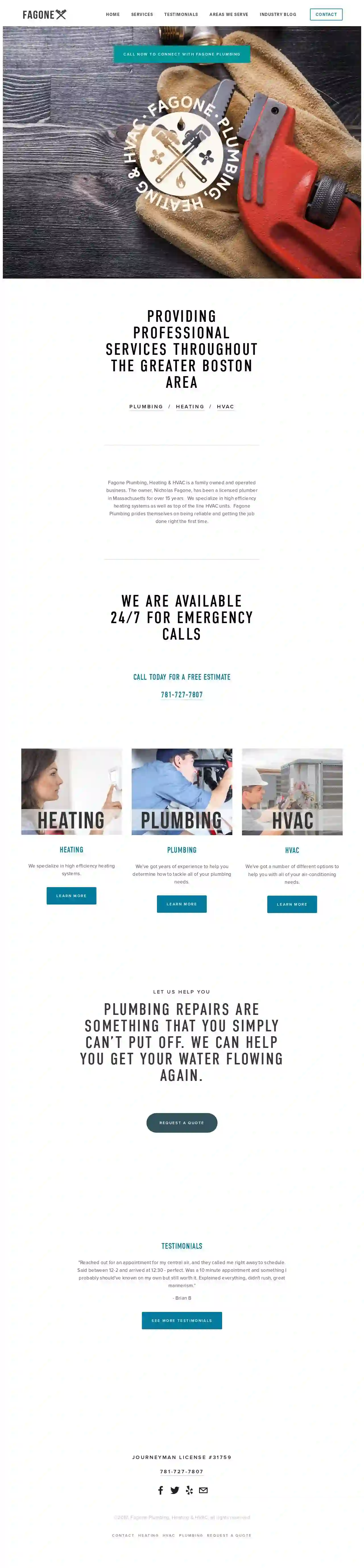 Fagone Plumbing, Heating & HVAC