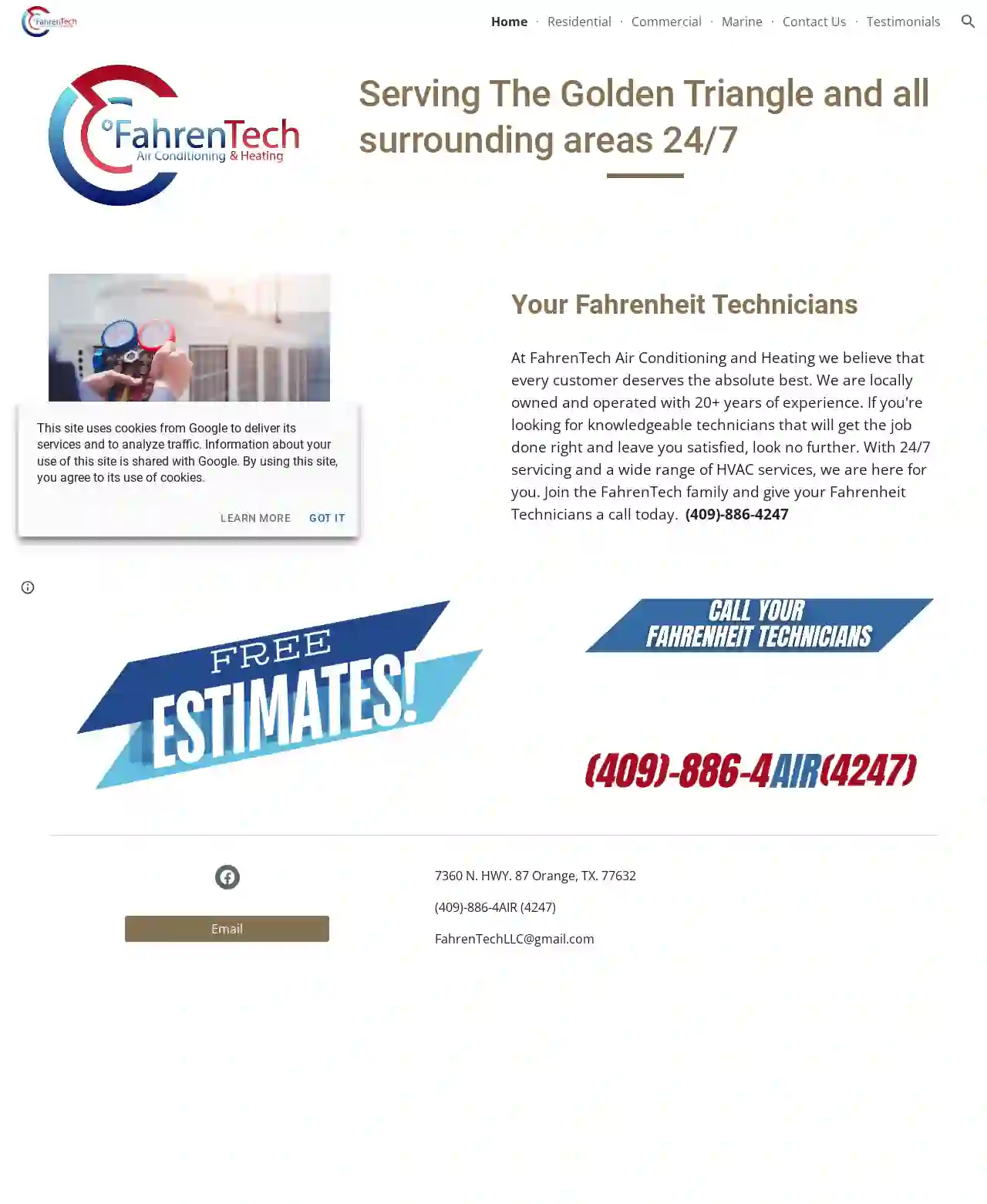 FahrenTech Air Conditioning & Heating, LLC.