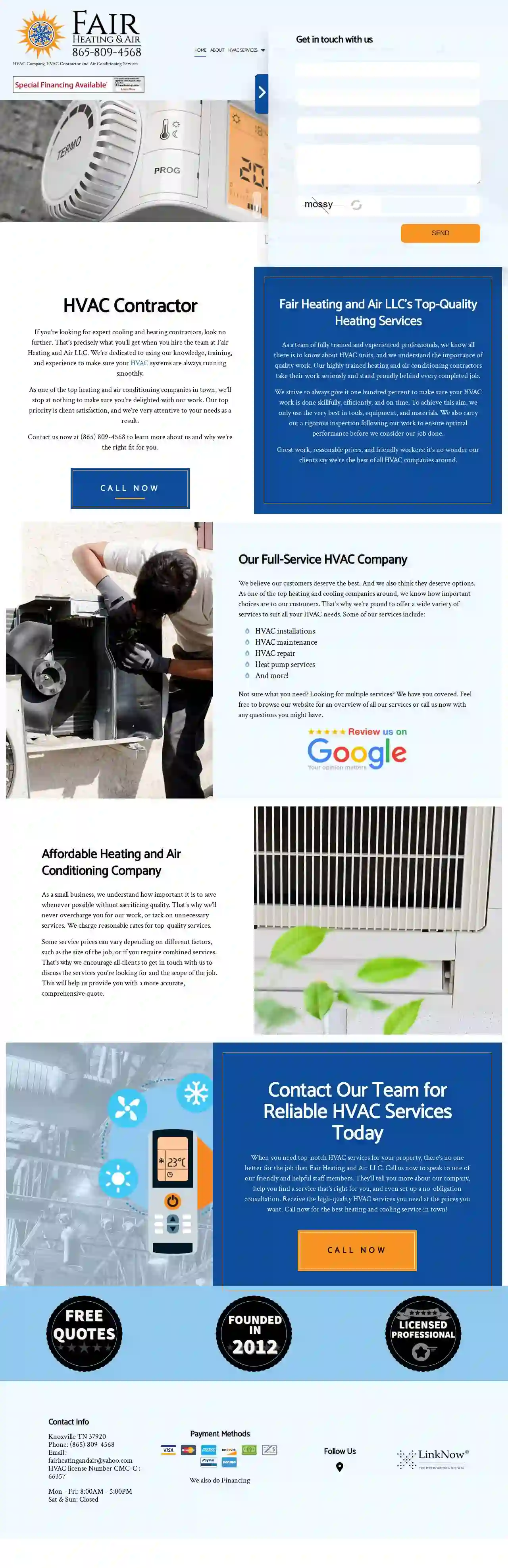 Fair Heating and Air LLC