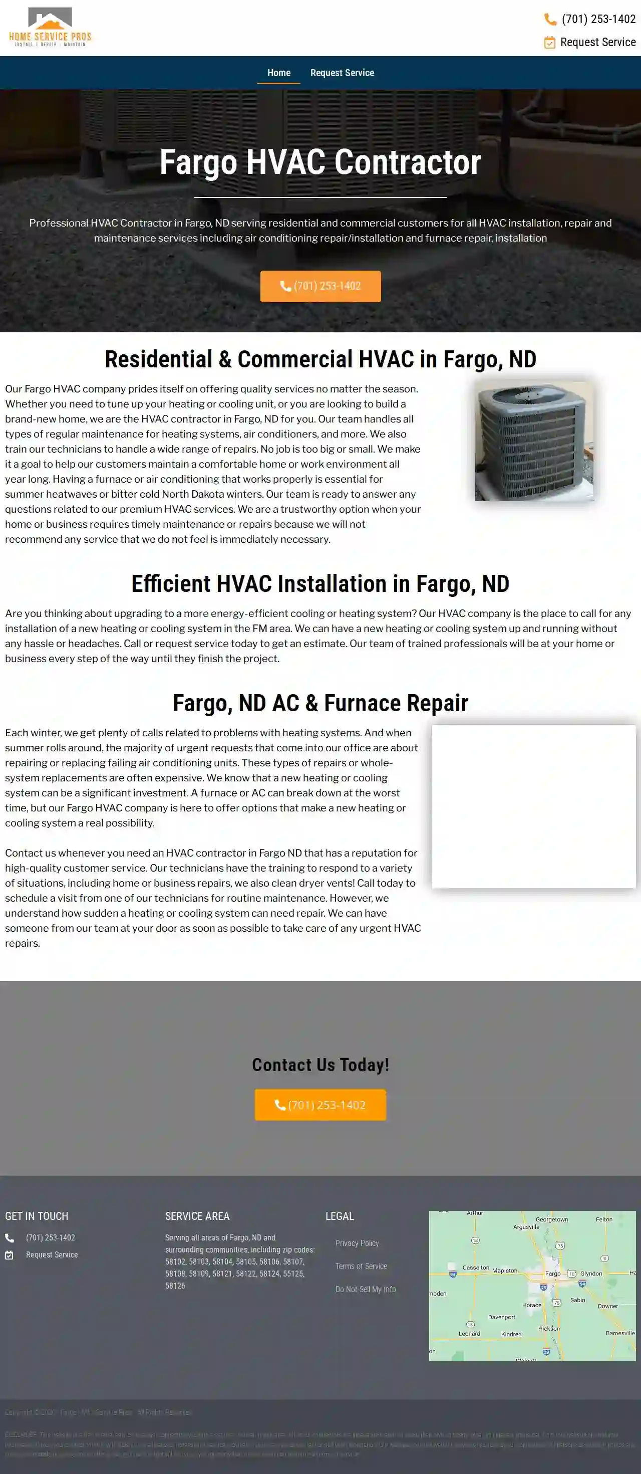 Fargo HVAC Service Pros