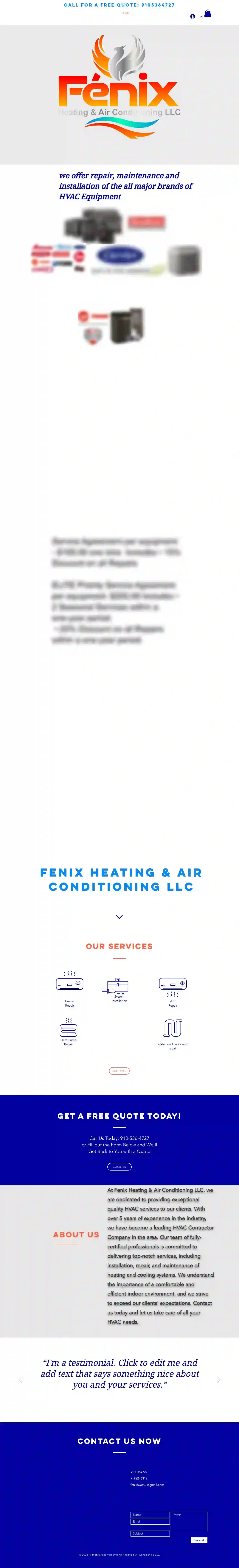 Fénix Heating And Air Conditioning LLC