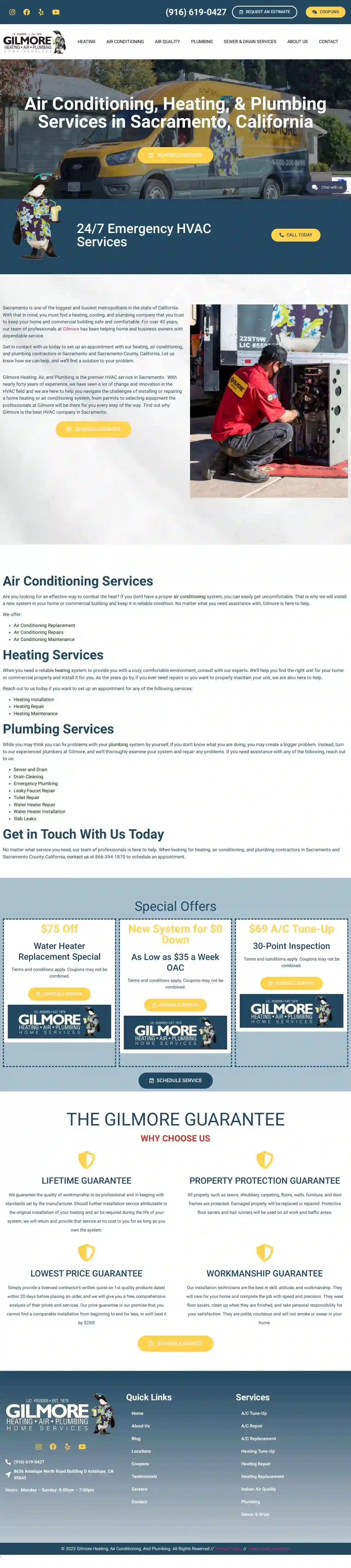 Gilmore Heating, Air and Plumbing