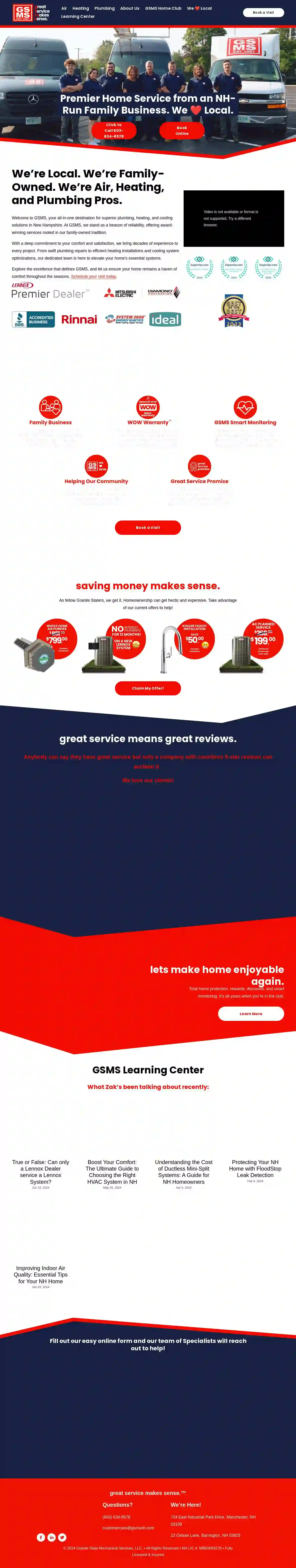 GSMS Air•Heating•Plumbing