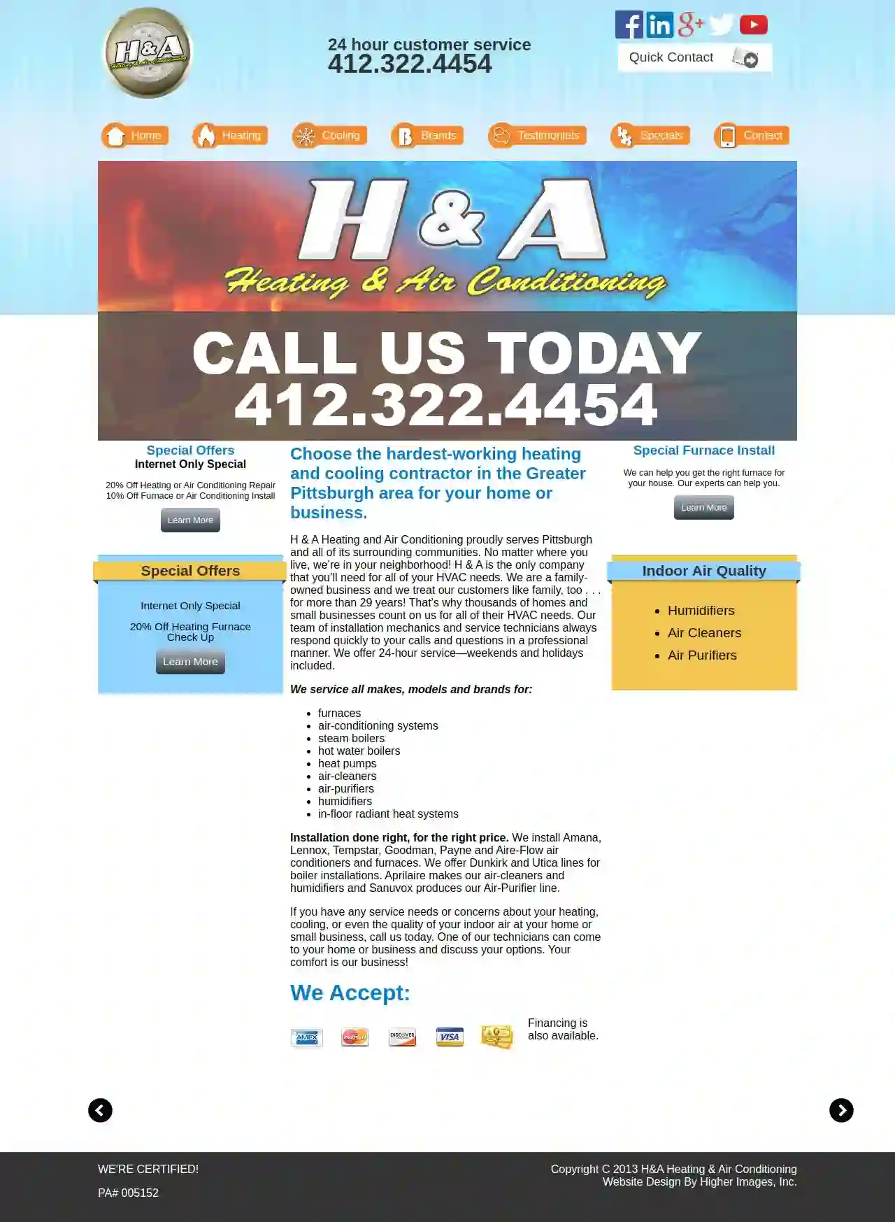 H & A Heating and Air Conditioning