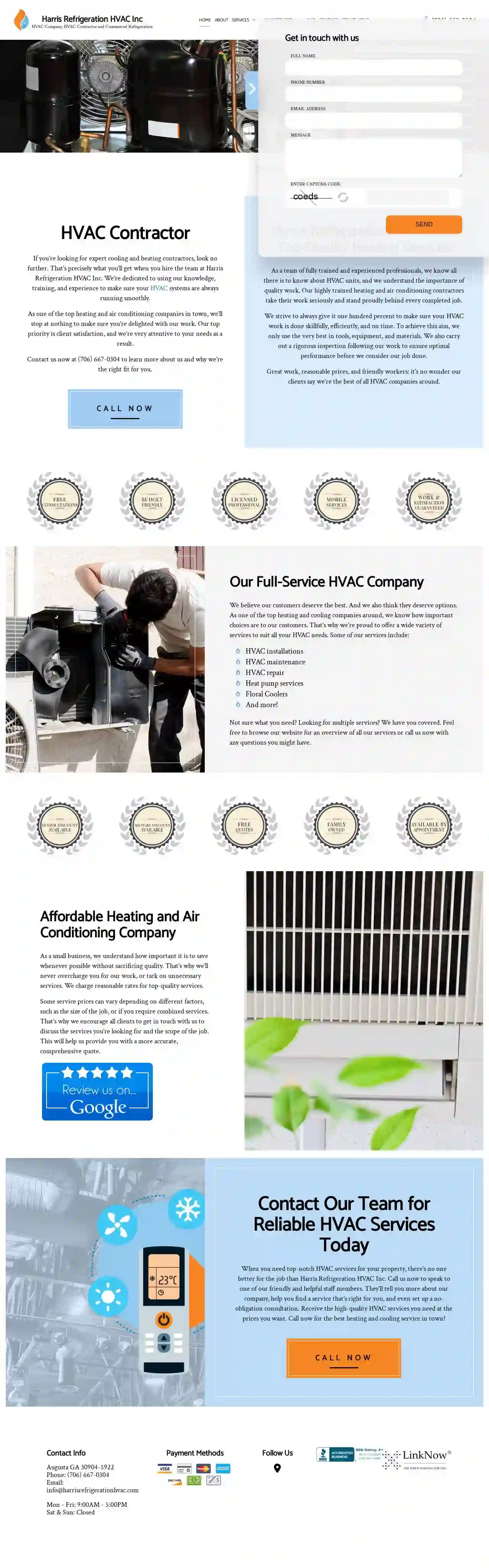 Harris Refrigeration HVAC Inc