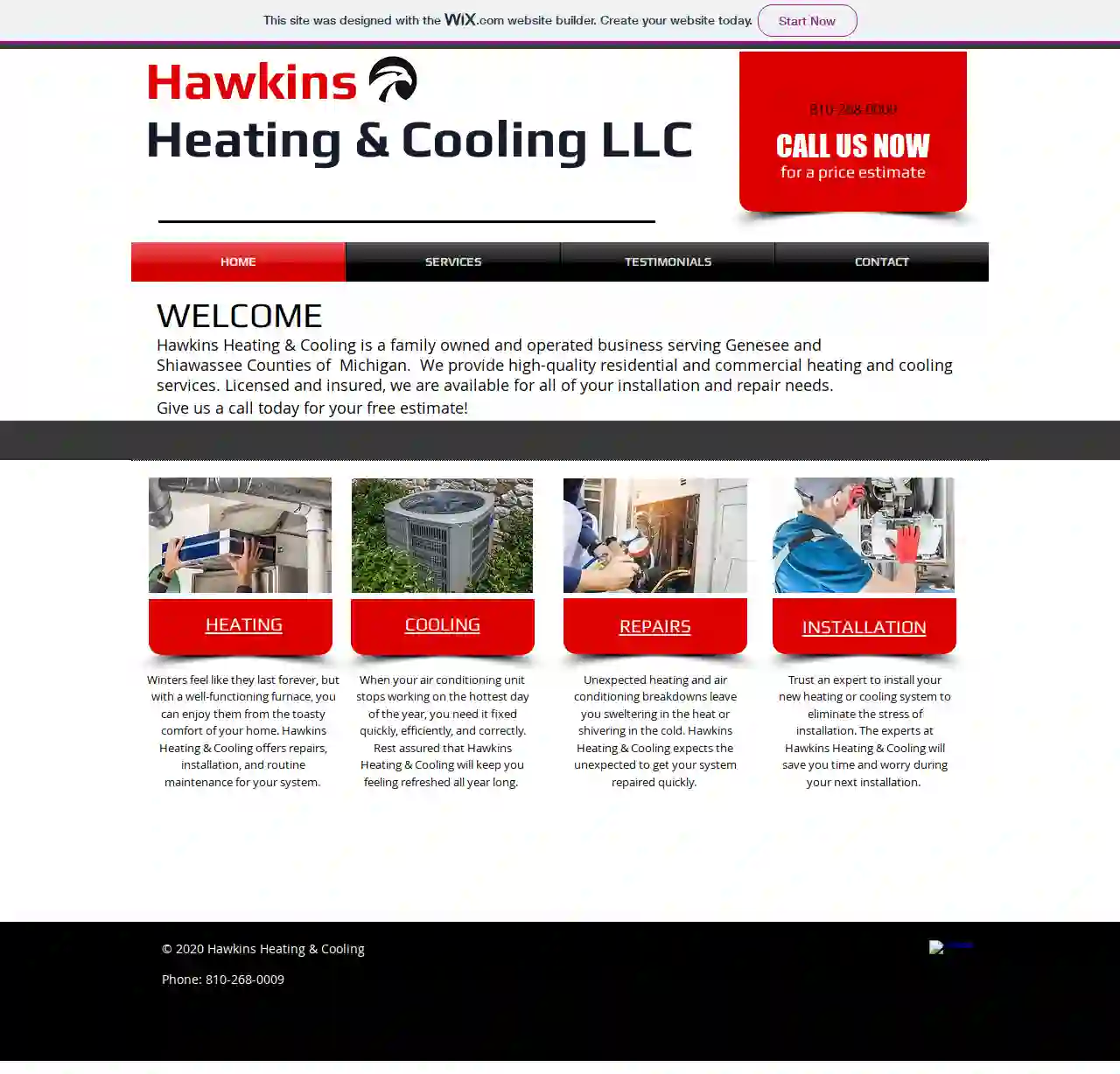 Hawkins Heating & Cooling LLC