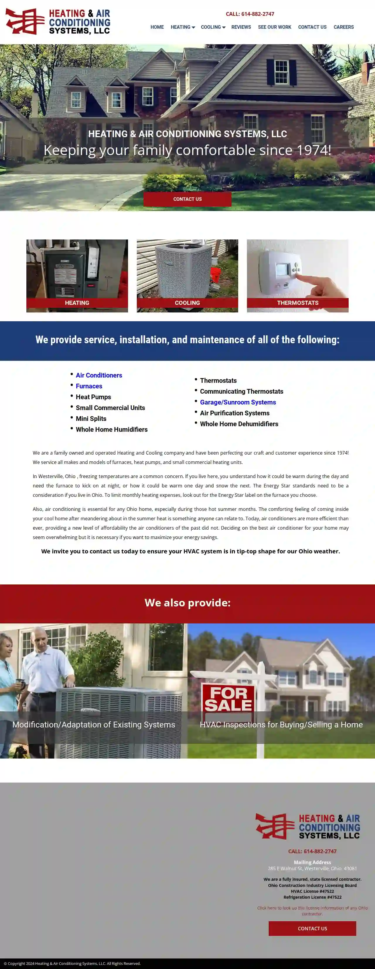 Heating & Air Conditioning Systems Co