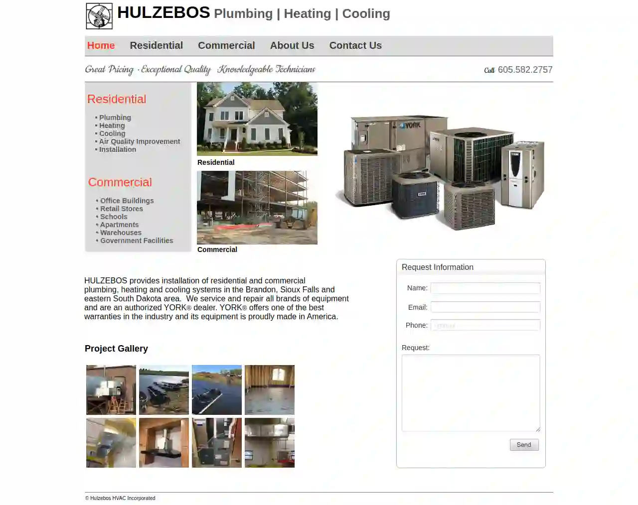 HULZEBOS Plumbing | Heating | Cooling