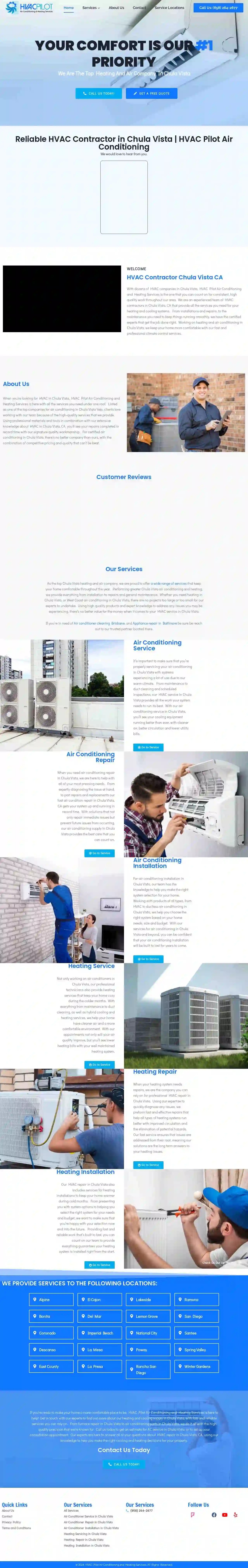 HVAC Pilot Air Conditioning & Heating Services