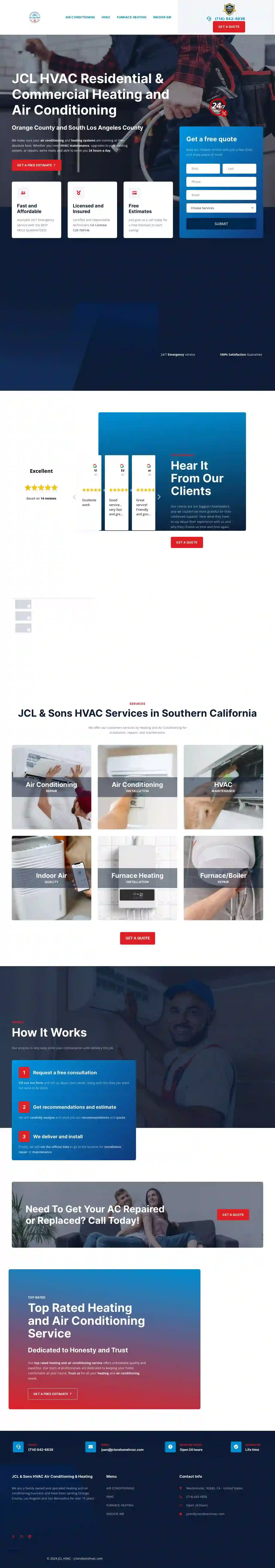 JCL & Sons HVAC Inc