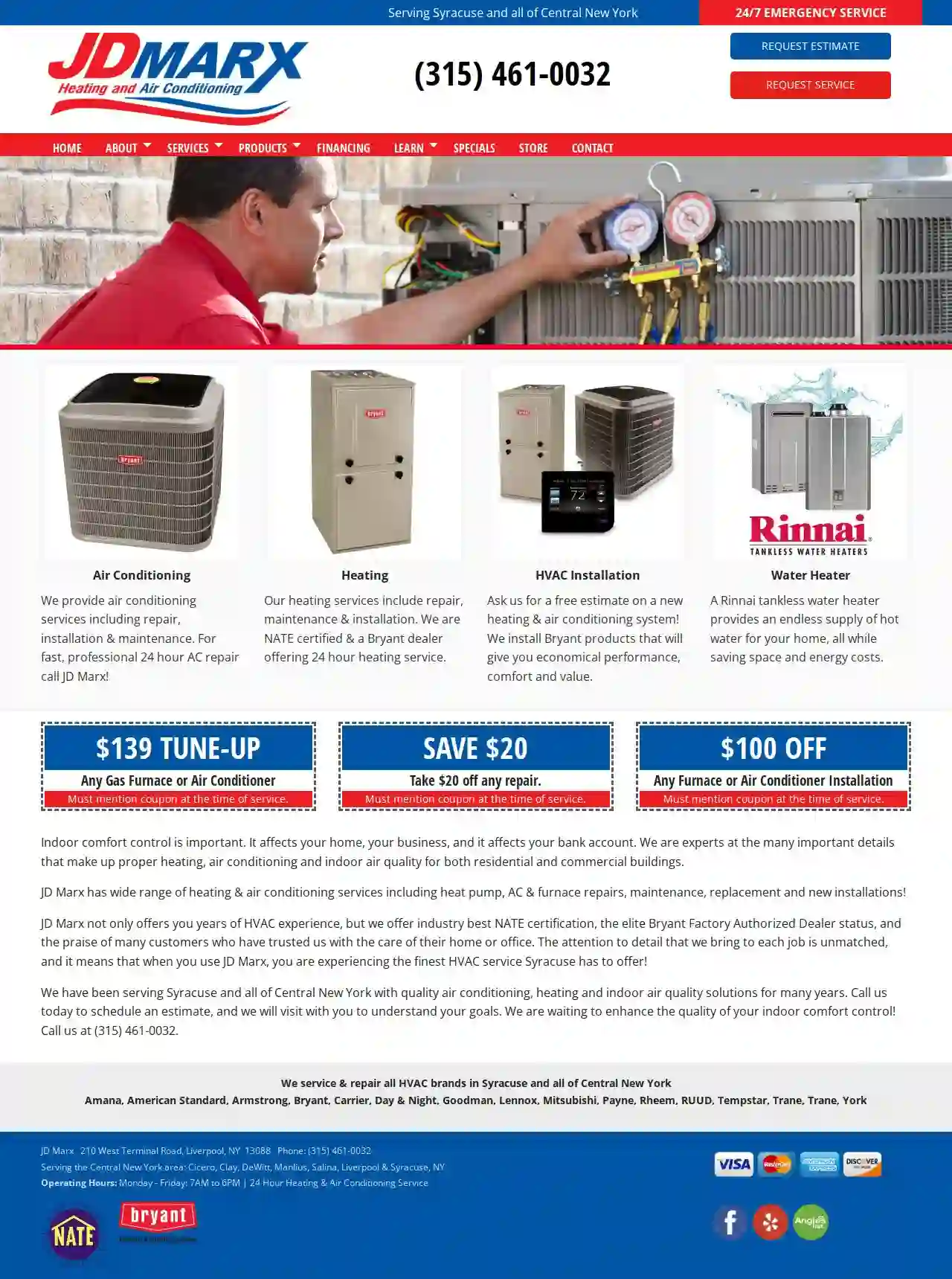 JD Marx Heating & Air Conditioning Inc.